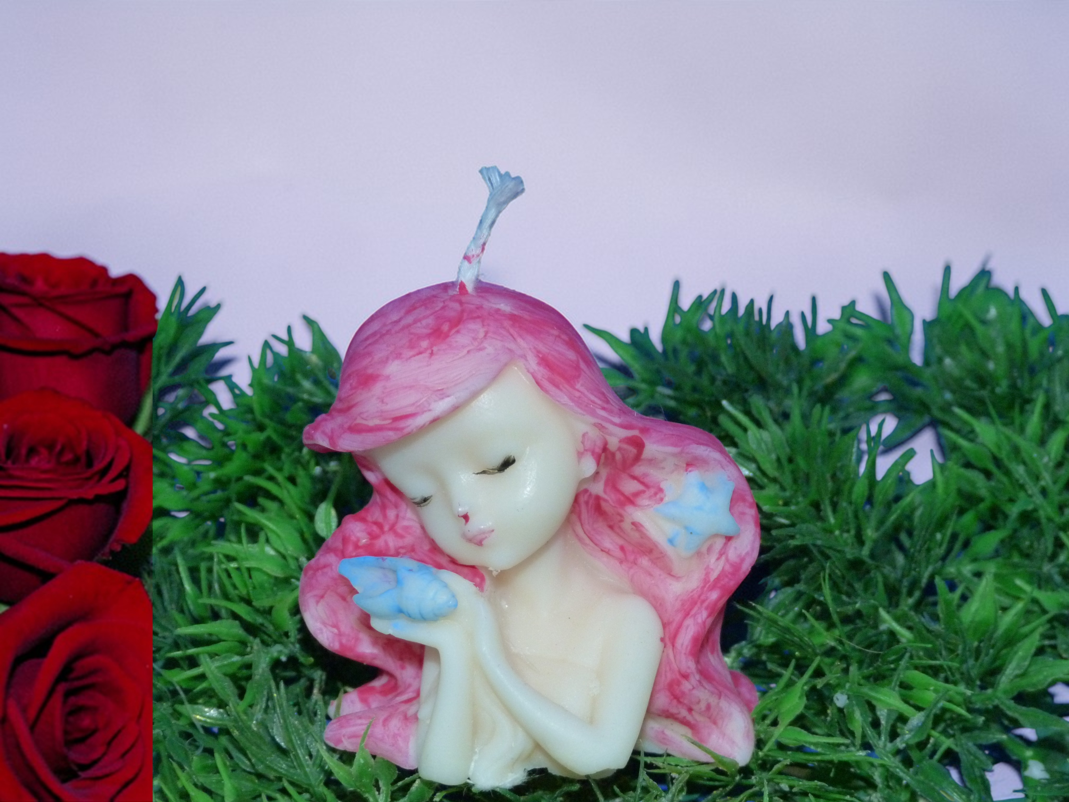 (image for) Zeemeermin Prinses met Schelp Kaars